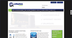 Desktop Screenshot of criterionondemand.com